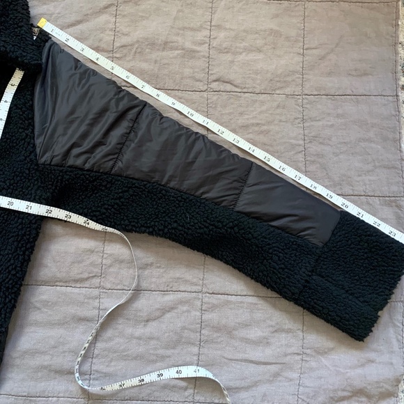 NEW Steve Madden Black Teddy Jacket Puffer Detailed Size M - Picture 9 of 13